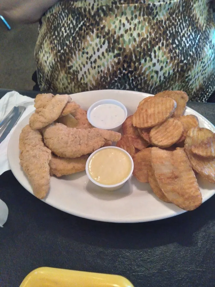 Chicken Tenders with Buffalo Chips